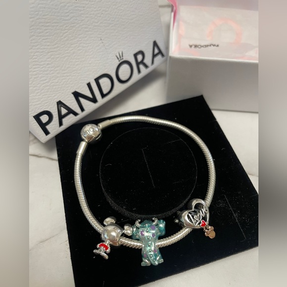 Pandora Disney Charms with Bracelet - Silver - Picture 2 of 7